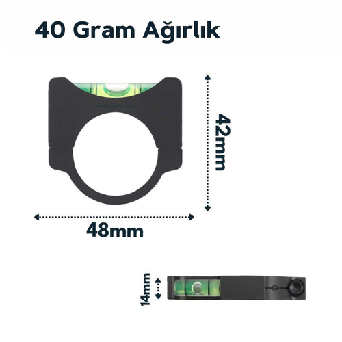 VECTOR OPTICS DÜRBÜN TERAZİSİ 30mm/25.4mm GÖBEK AYARLI