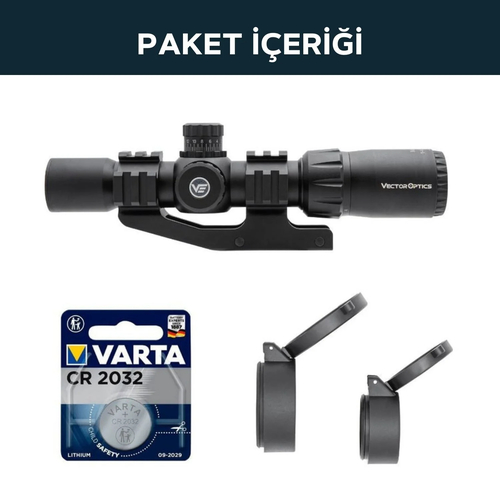 VECTOR OPTICS MUSTANG GEN I 1-4x30 SFP TÜFEK DÜRBÜNÜ