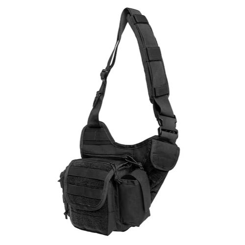 MIL-TEC MULTIFUNCTION OMUZ ÇANTA SİYAH