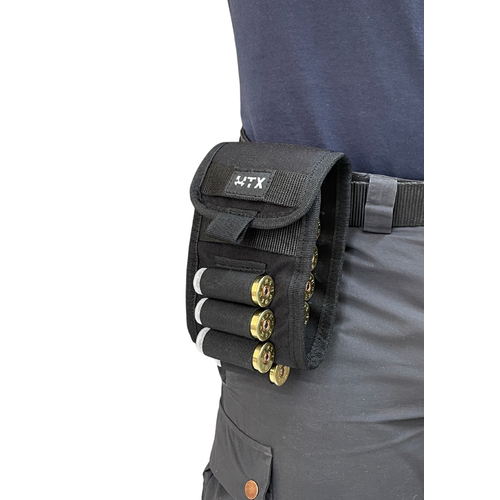 UTX 18'li KATLANIR BEL FİŞEKLİK SİYAH