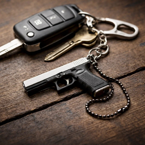 GLOCK GERÇEKCİ SÖKÜLEBİLİR/KURULABİLİR ANAHTARLIK METAL