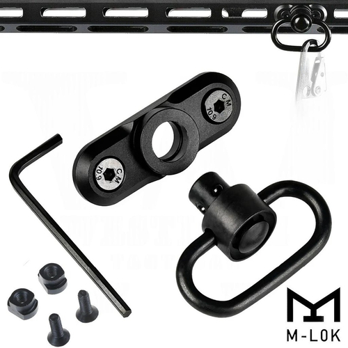 M-LOK QD ASKI KAYIŞ BAS-ÇEK & APARAT TAKIMI METAL