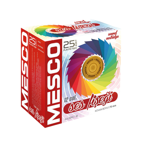 MESCO 12Cal. SES FİŞEĞİ (TOHUMLU)