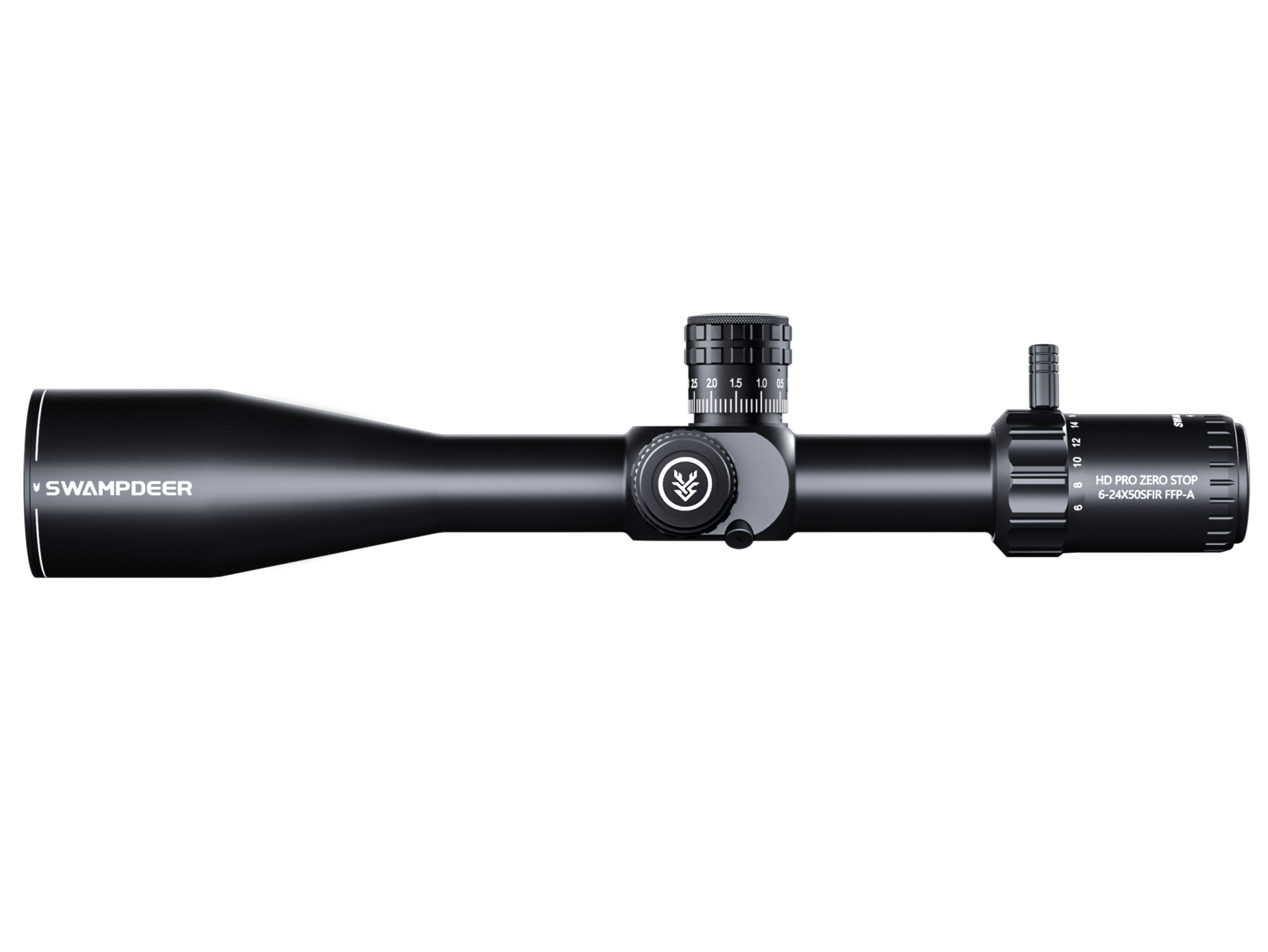 SWAMPDEER HD PRO Zero Stop 6-24x50 SFIR FFP PROFESYONEL TÜFEK DÜRBÜNÜ