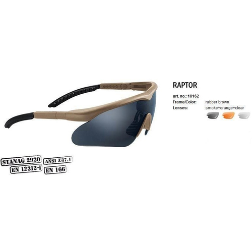 SWISS 10161 MAX PRO SET RAPTOR GÖZLÜK ÇÖL